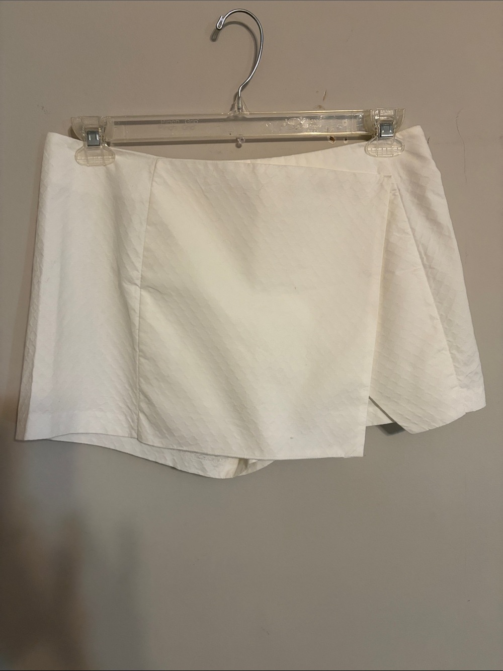 Lilly Pulitzer White Wrap-Front Skort